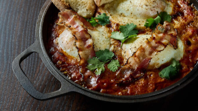 Oven baked Shakshuka