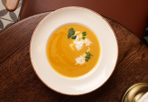 Pumpkin cream soup