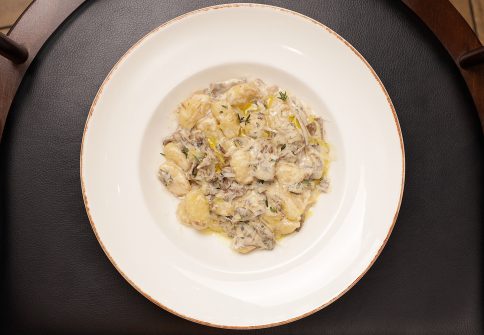 Potato Gnocchi with Mushrooms