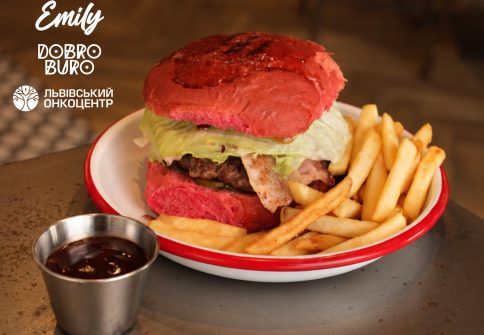 Pink NY beef burger 2.0